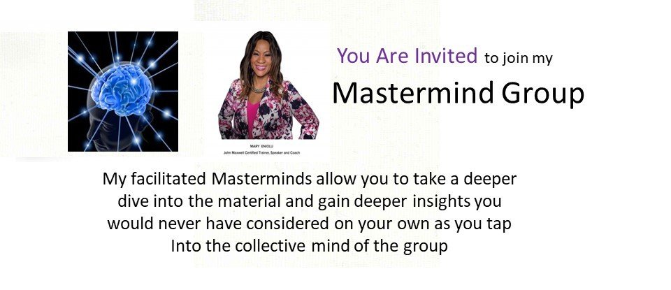 Join my Mastermind Group advert | Professional Coaching and Mentoring
