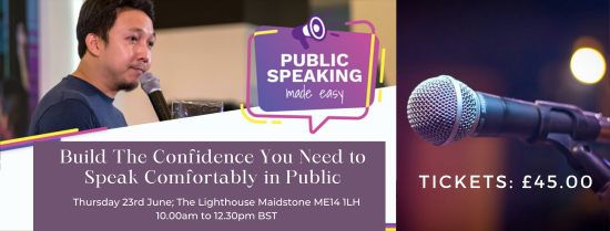 Public Speaking advert | Public Speaker Kent